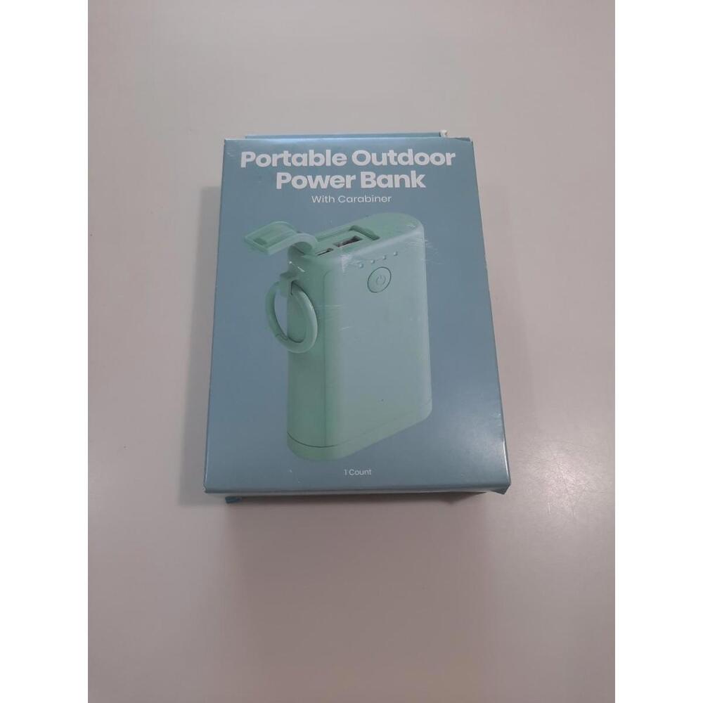 Portable Outdoor Power Bank with Cardbiner 6000mAh With LED Indicator‎